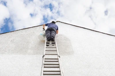 Peinture extérieure à Jouhet — façades et ravalement